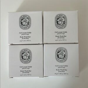 Diptyque White Body Wash Bar Collection